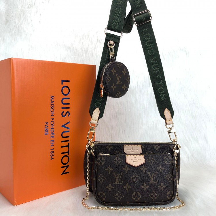 LOUİS VUİTTON MULTİ POCHETTE ACCESSOİRES YESİL